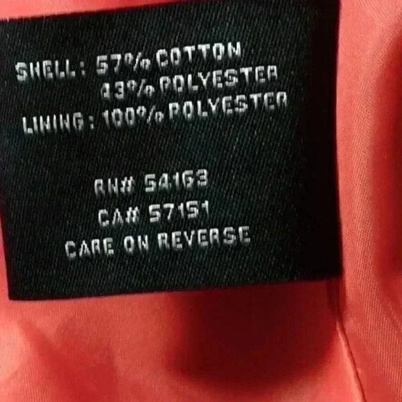 "BLACK‎ RIVET" Ladies Belted Trench Coat Sz XLCoral Color EUC - Picture 11 of 14